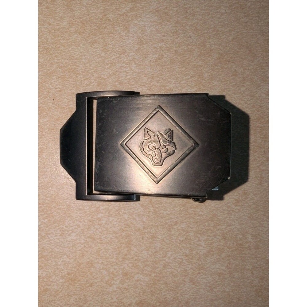 BSA Boy Scout Of America Wolf Uniform Ratchet Style Belt Buckle